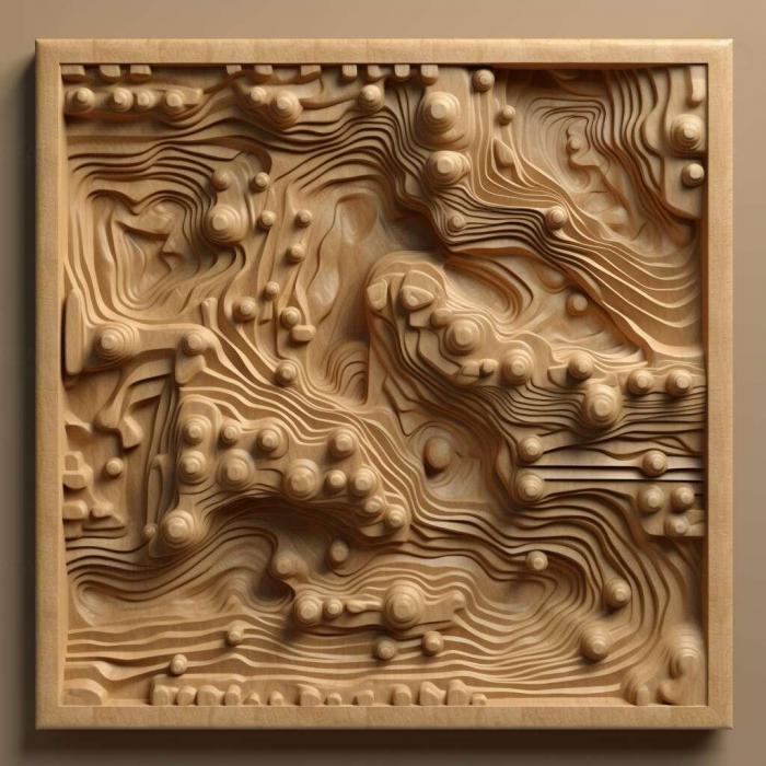 نموذج ثلاثي الأبعاد لآلة CNC 3D Art 